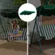 Sodo sūpynių stogelis 200 x 120 cm žalios spalvos MultiGarden