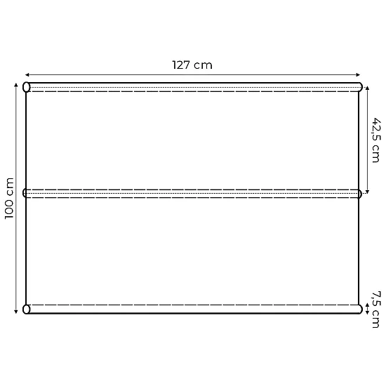 Žalia sodo sūpynių sėdimoji dalis 127 x 100 cm MultiGarden