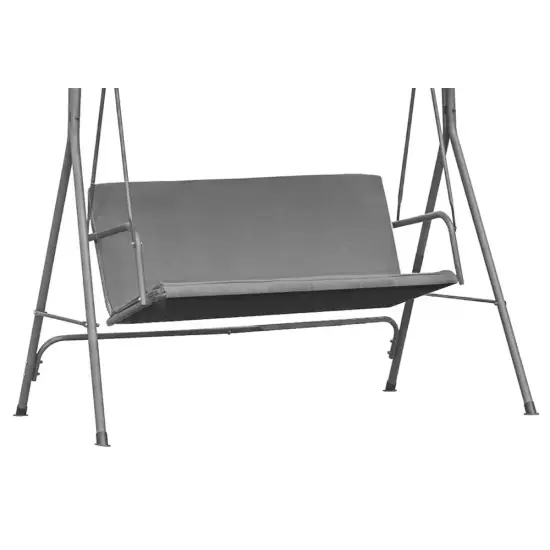 Sodo sūpynių sėdimoji dalis 120 x 93 cm pilkos spalvos MultiGarden