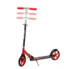 Foldable red city scooter 85,5-95,5 cm