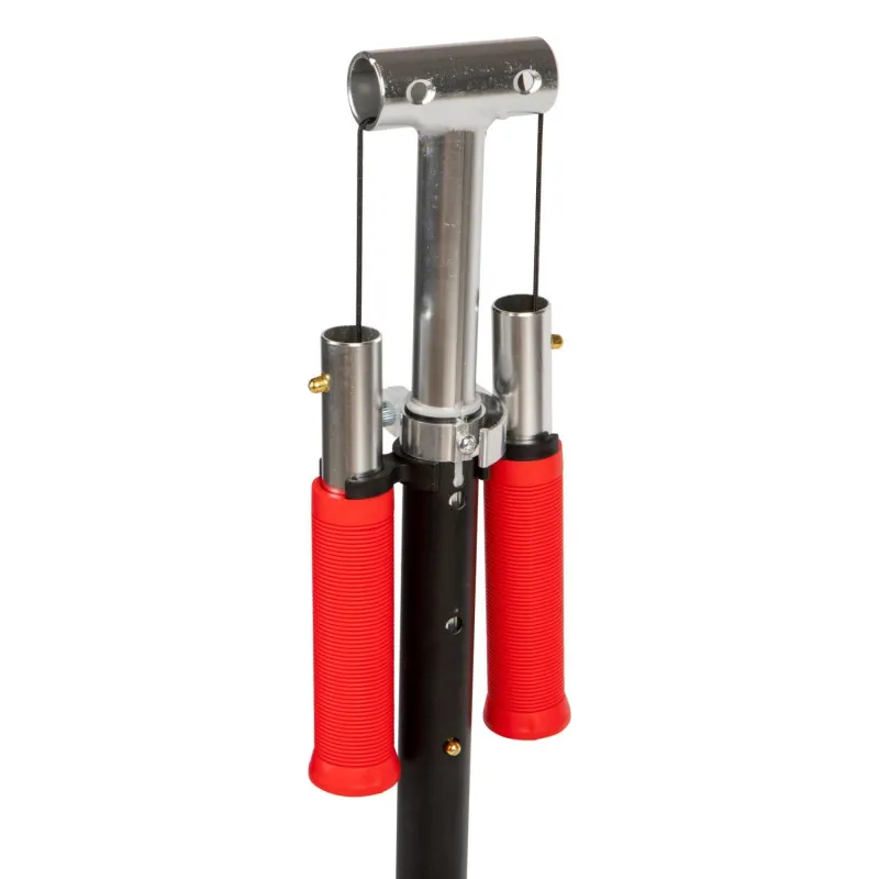 Foldable red city scooter 85,5-95,5 cm