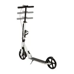 Sulankstomas baltas miesto paspirtukas 95–105 cm