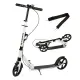 Sulankstomas baltas miesto paspirtukas 95–105 cm
