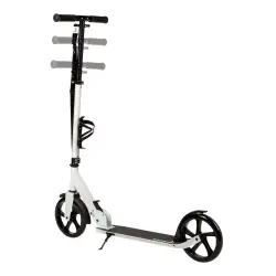 Sulankstomas baltas miesto paspirtukas 91–101 cm
