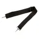Sulankstomas juodas miesto paspirtukas 95–105 cm