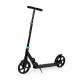 Sulankstomas juodas miesto paspirtukas 95–105 cm