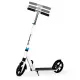 Sulankstomas baltas miesto paspirtukas 95–105 cm