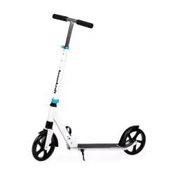 Sulankstomas baltas miesto paspirtukas 95–105 cm