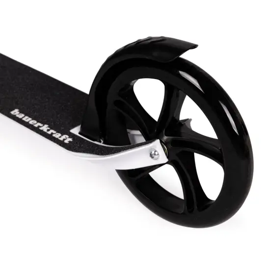 Sulankstomas baltas miesto paspirtukas 95–105 cm