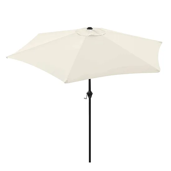 Sulankstomas smėlio spalvos skėtis 210 cm