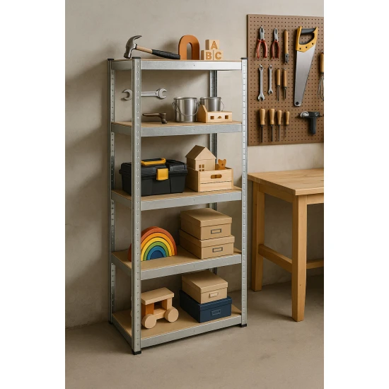 Sandėliavimo stelažas 180x90x40 cm Lentynos ModernHome