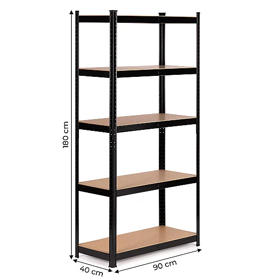Metāla noliktavas plaukts 180x90x40 cm ModernHome