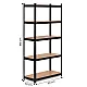 Metāla noliktavas plaukts 180x90x40 cm ModernHome