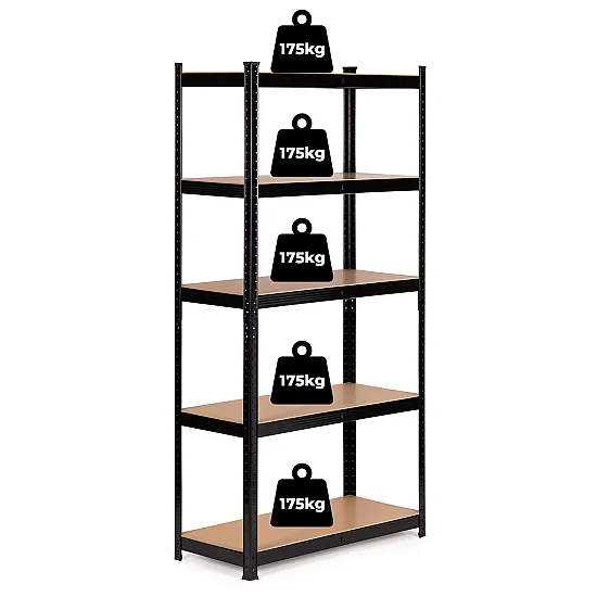 Metāla noliktavas plaukts 180x90x40 cm ModernHome