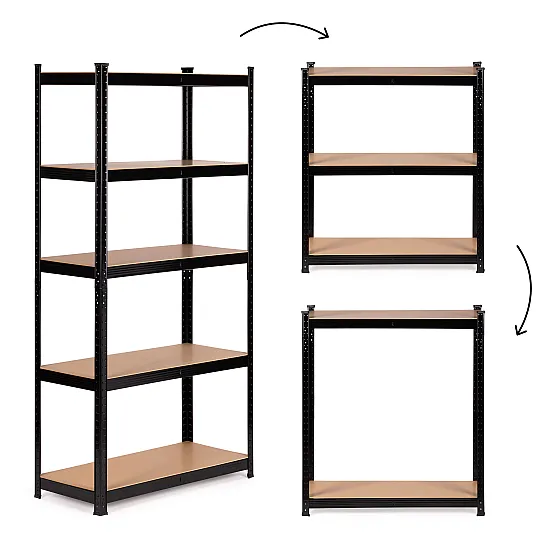 Metāla noliktavas plaukts 180x90x40 cm ModernHome