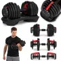 Регулируемая гантель со стойкой 2,5–24 кг MOVEPRO