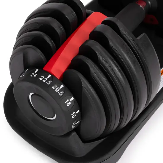 Reguliuojamas hantelis su stovu 2,5–24 kg MOVEPRO