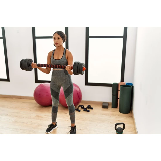 Adjustable Dumbbells 2x20 kg Barbell Set 40 kg Bar, MOVEPRO