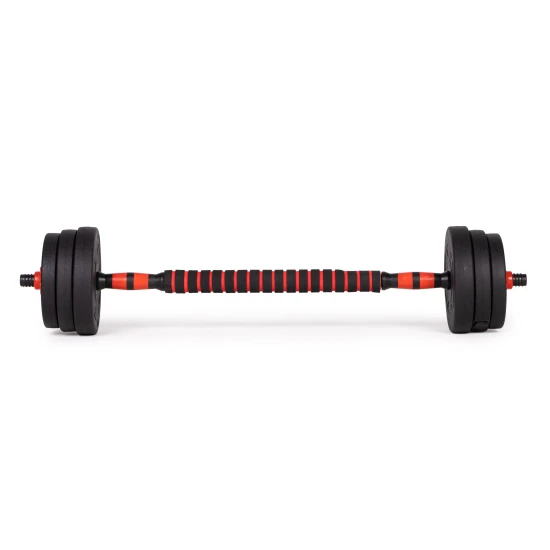 Adjustable Dumbbells 2x20 kg Barbell Set 40 kg Bar, MOVEPRO