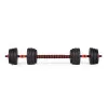 Adjustable Dumbbells 2x20 kg Barbell Set 40 kg Bar, MOVEPRO