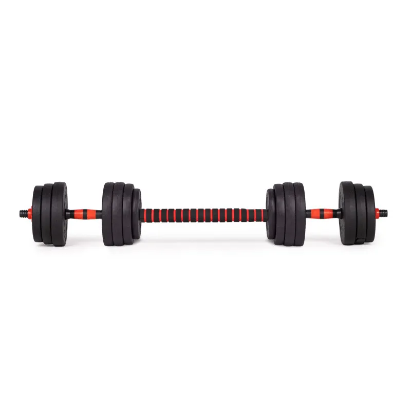Adjustable Dumbbells 2x20 kg Barbell Set 40 kg Bar, MOVEPRO