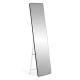 Large standing rectangular mirror, narrow frame, 148 cm