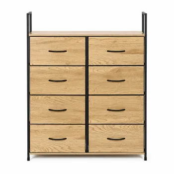 Spintelė su 8 audinio stalčiais 80 cm ModernHome