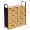 Spintelė su 8 audinio stalčiais 80 cm ModernHome