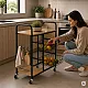 Lentynų stovas su ratukais ModenHome