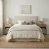 Naktinis staliukas su stalčiu ir lentynėle ModernHome