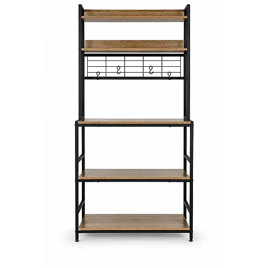Beżowa półka kuchenna z 6 półkami ModernHome