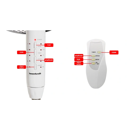 Ventiliatorius 45 W su nuotolinio valdymo pultu Elektronika ir buitiniai prietaisai LONGWELL INDUSTRIAL LTD