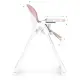 High Chair for Feeding Adjustable Height Eco Leather Straps Double Tray ECOTOYS