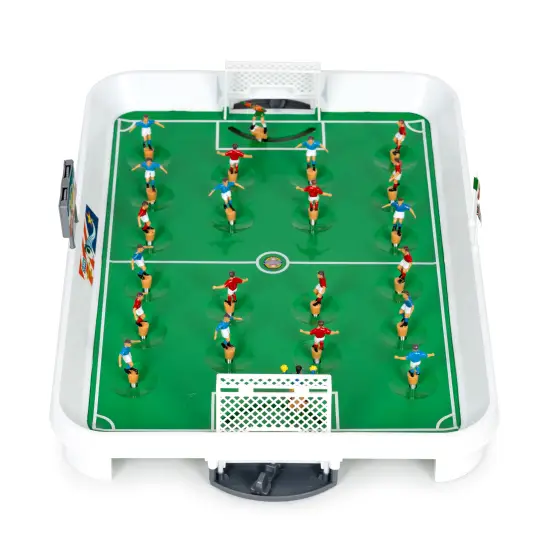 Mini futbolo stalas su spyruokliniais žaidėjais