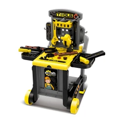 Vaikiškas darbastalis su įrankiais 3in1