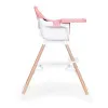 Vaikų maitinimo kėdutė 2-in-1 rožinė ECOTOYS
