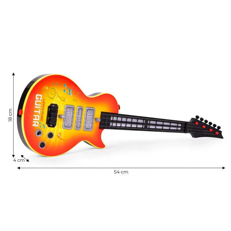Roko gitara vaikams Muzikos instrumentai MULTISTORE