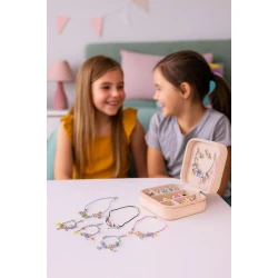 Apyrankių gamybos rinkinys su biužiterijos dėžute ir maišeliu