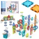 Magnetic 3D Construction Blocks Marble Run 113 Pieces Konstruktoriai MULTISTORE