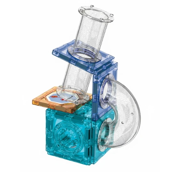 Magnetic 3D Construction Blocks Marble Run 113 Pieces Konstruktoriai MULTISTORE