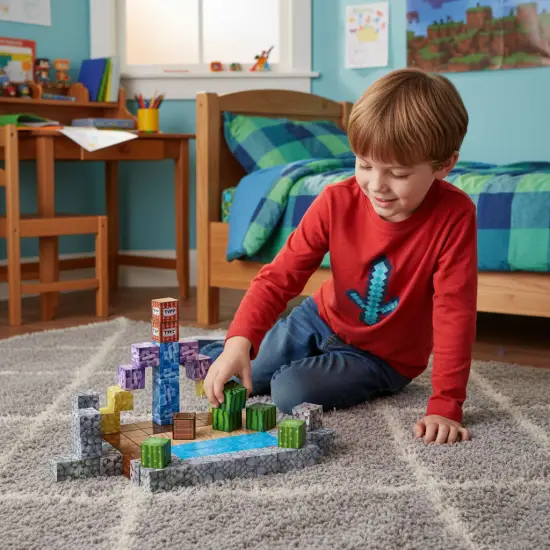 Magnetinių konstruktorių rinkinys vaikams 88 dalių