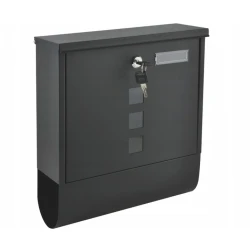 Tsingitud terasest postkast