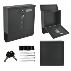 Tsingitud terasest postkast