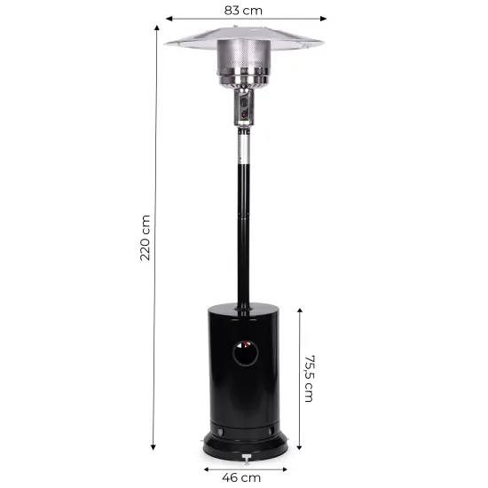 Dujinis sodo/terasos šildytuvas 13 kW  MultiGarden