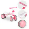 Rožinis mini balansinis dviratis Dviračiai ECOTOYS