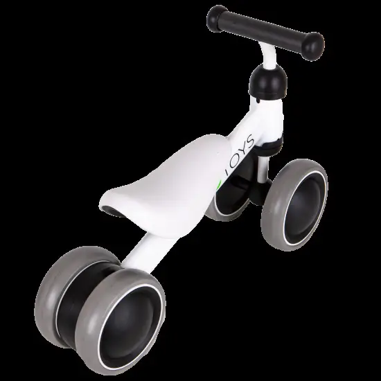 Baltas mini balansinis dviratis Dviračiai ECOTOYS