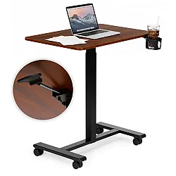 Mobilus rudas reguliuojamas stalas 70x48 cm ModernHome