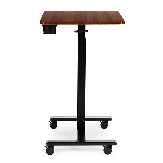 Mobilus rudas reguliuojamas stalas 70x48 cm ModernHome