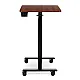Mobilus rudas reguliuojamas stalas 70x48 cm ModernHome