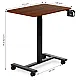 Mobilus rudas reguliuojamas stalas 70x48 cm ModernHome